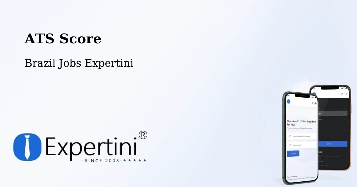 Resume ATS Score & Job Description Match Tool – Umarizal - Brazil Jobs Expertini