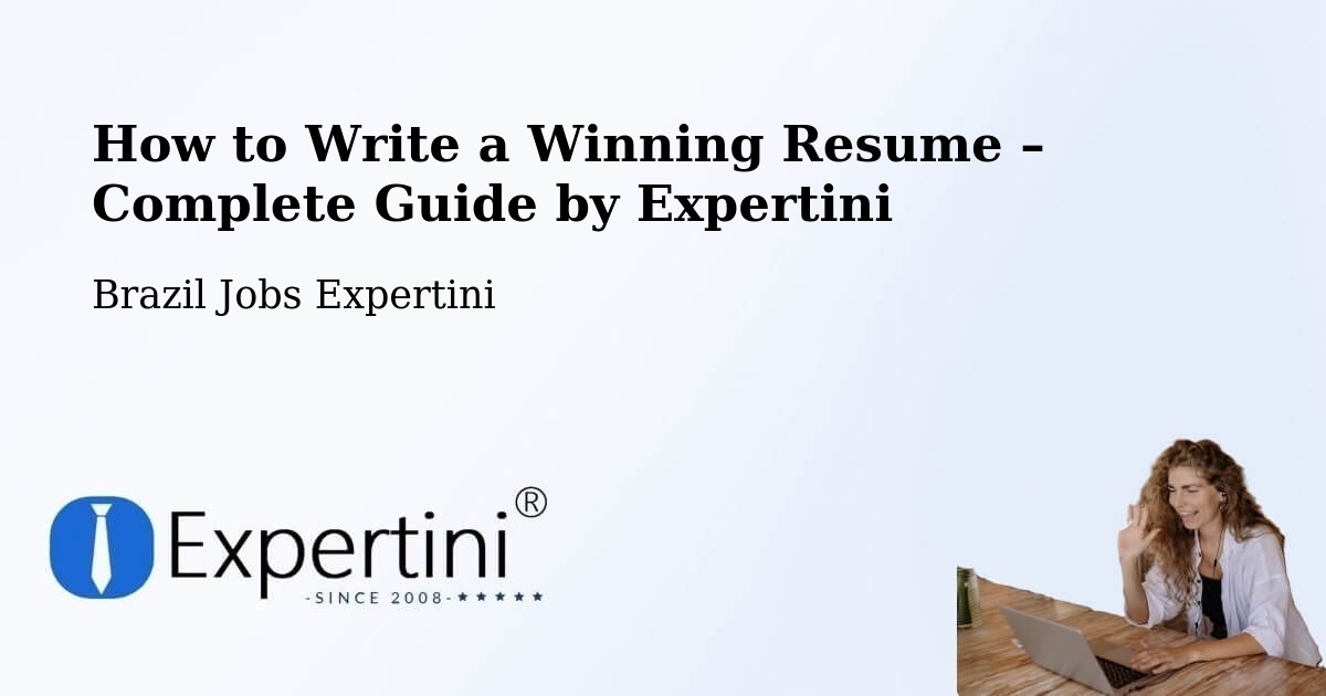 Resume Writing Guide for Job Seekers – Umarizal - Umarizal, Brazil Jobs Expertini