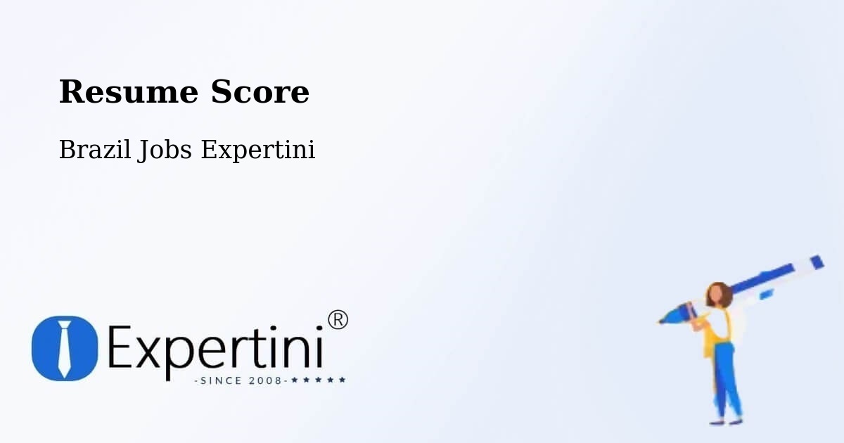 Resume Score & Job Description Match Tool – Umarizal - Brazil Jobs Expertini
