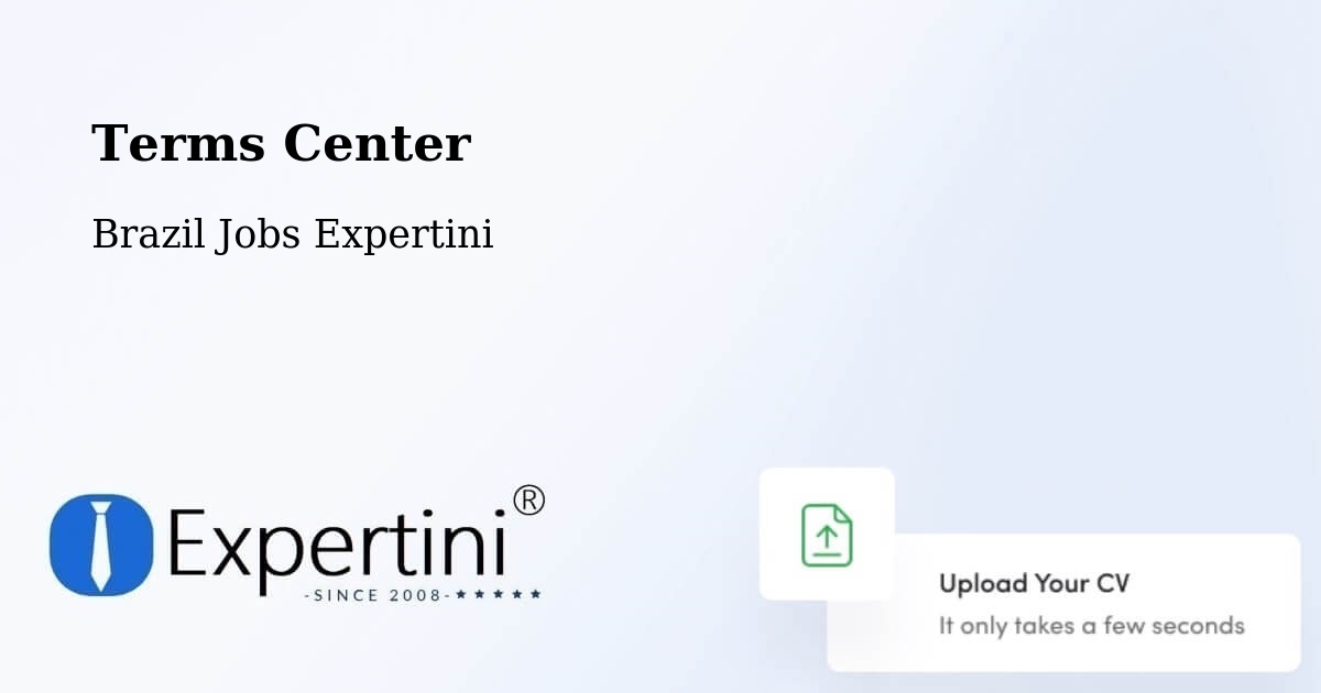 Terms of Service – Umarizal - Brazil Jobs Expertini